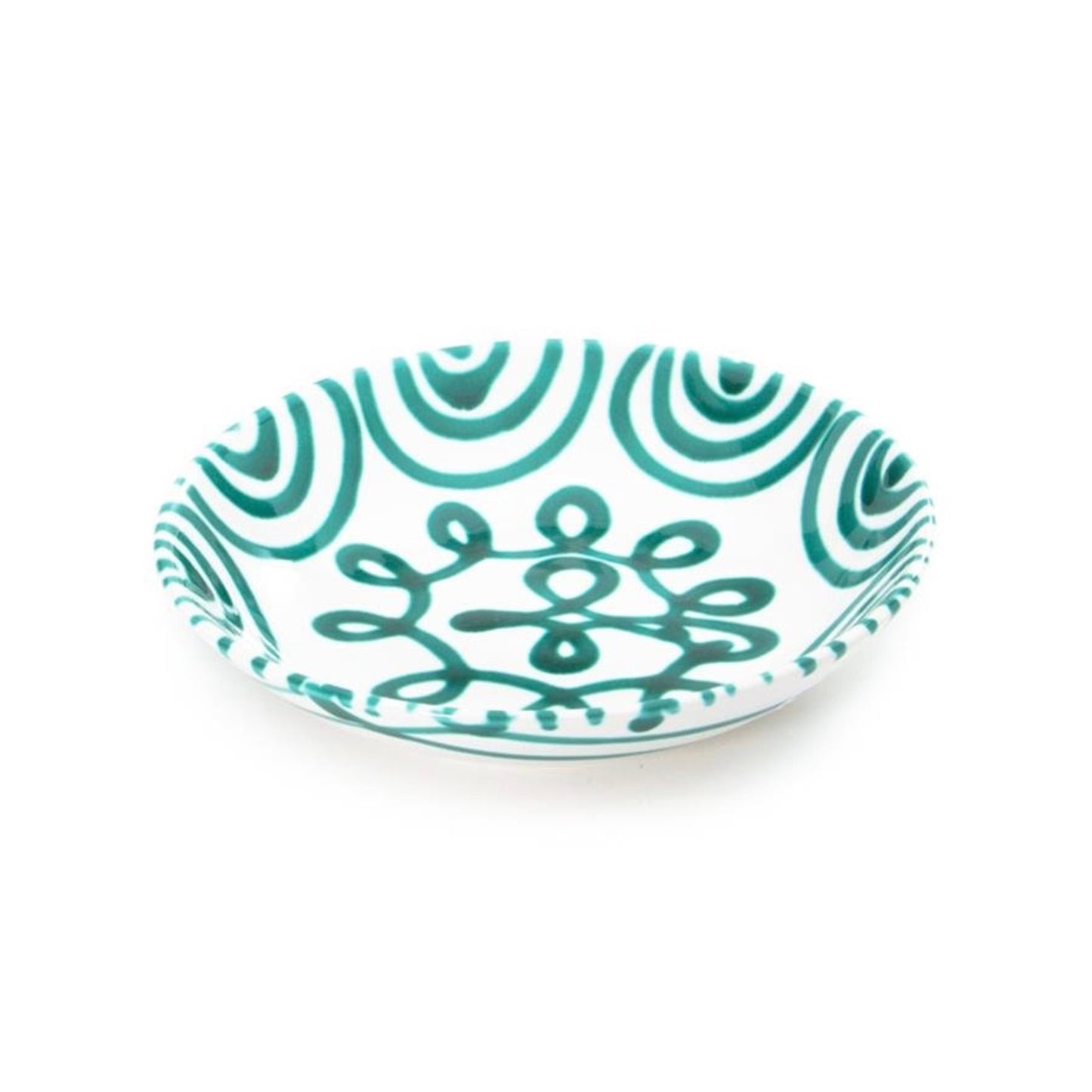 Gmundner Keramik Dizzy Green Coupe Soup Bowl