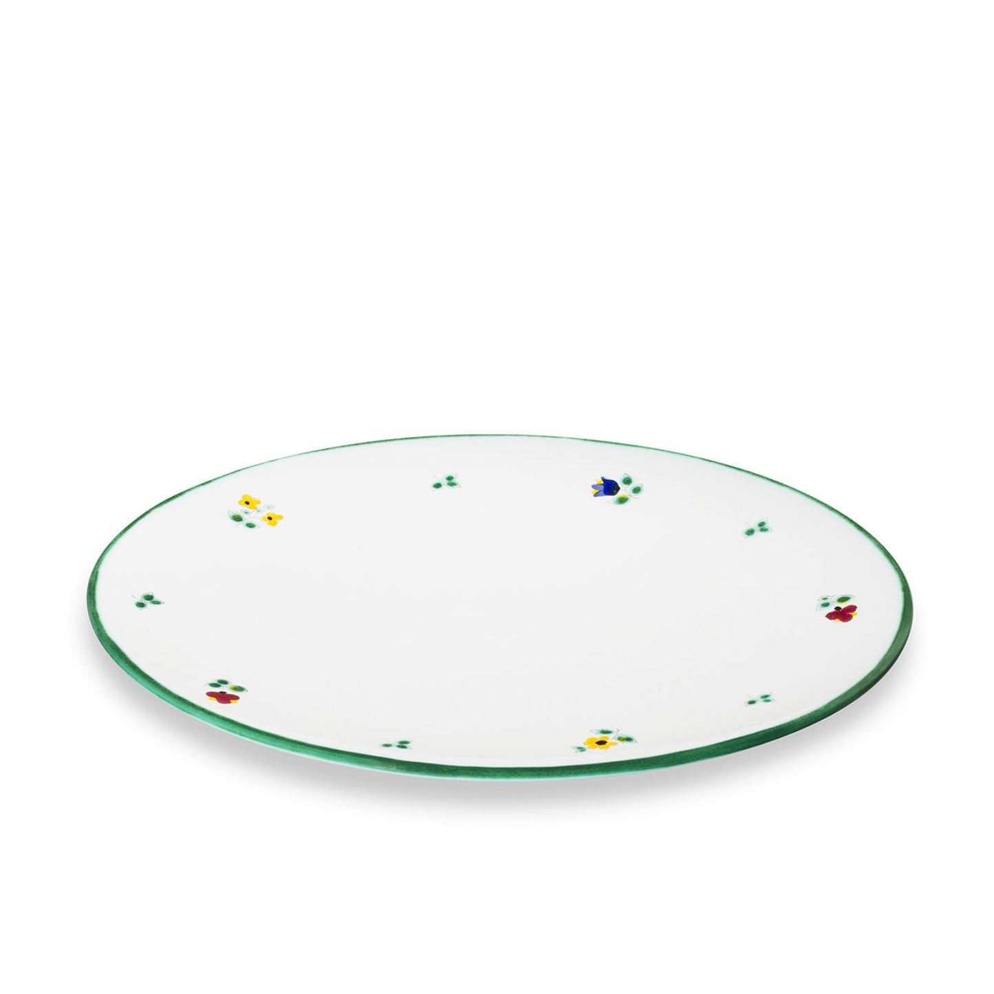 Gmundner Keramik Alpine Flowers Small Oval Platter