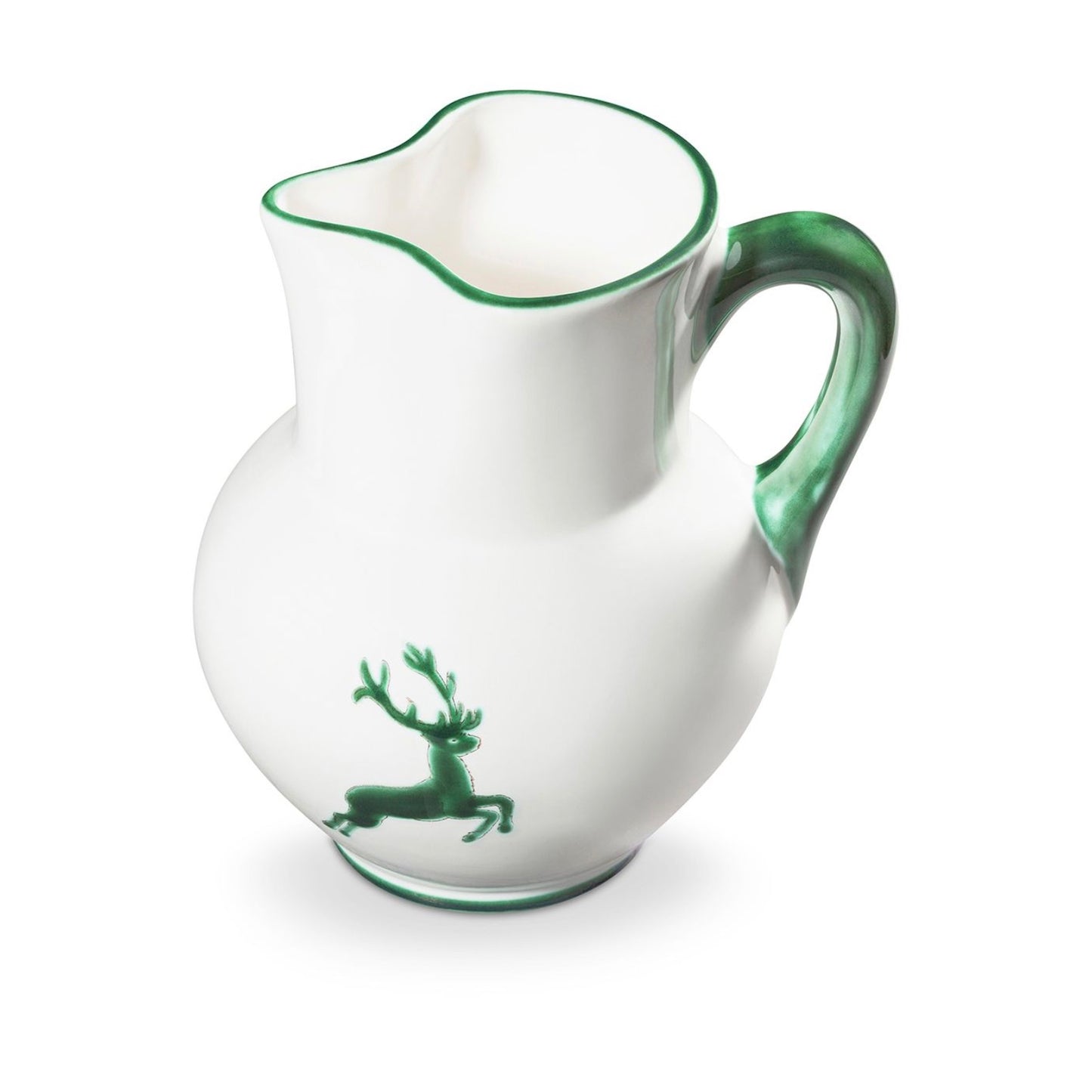 Gmundner Keramik Green Deer Classic Jug