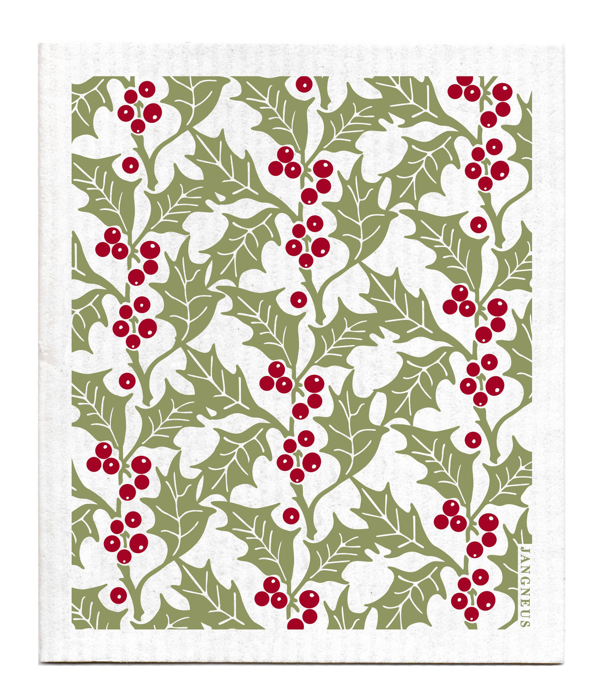Jangneus - Swedish Dishcloth - Holly - Green