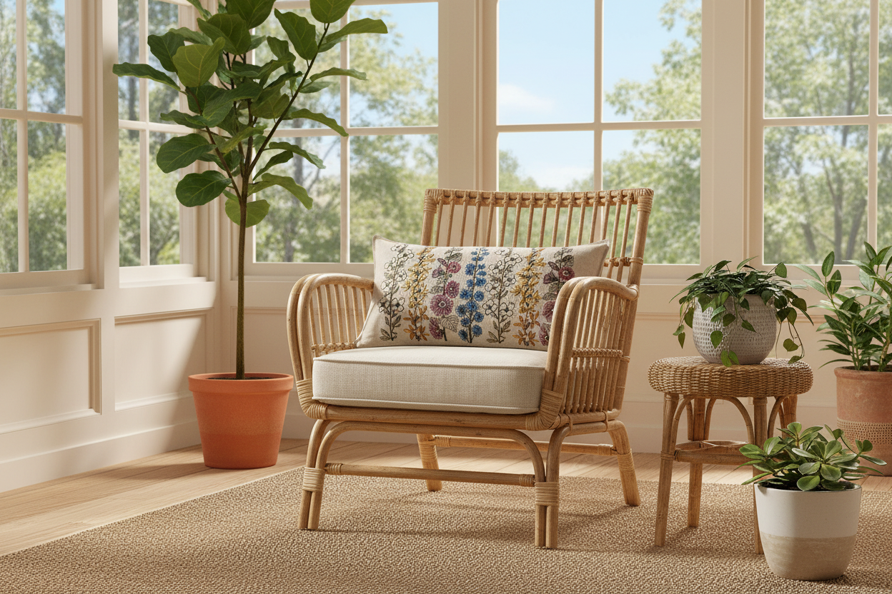 Coral & Tusk - Spring Stems Pillow