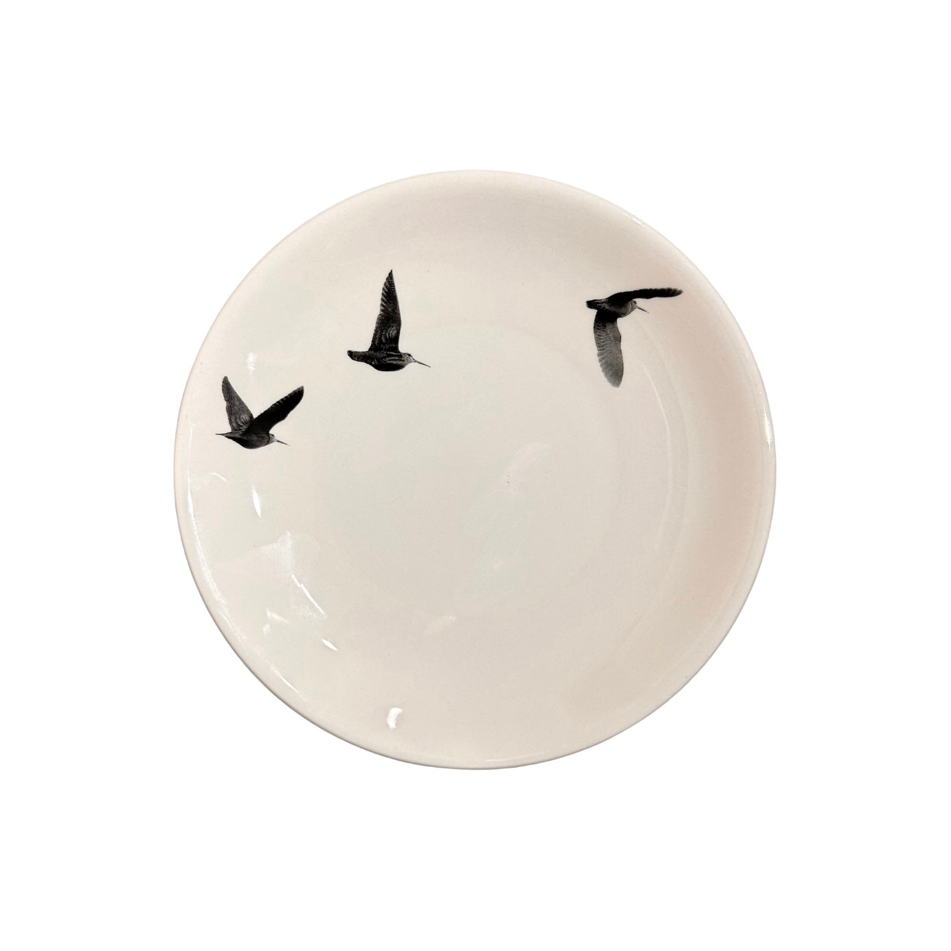 Gien Chambord Canape Plate - Woodcock