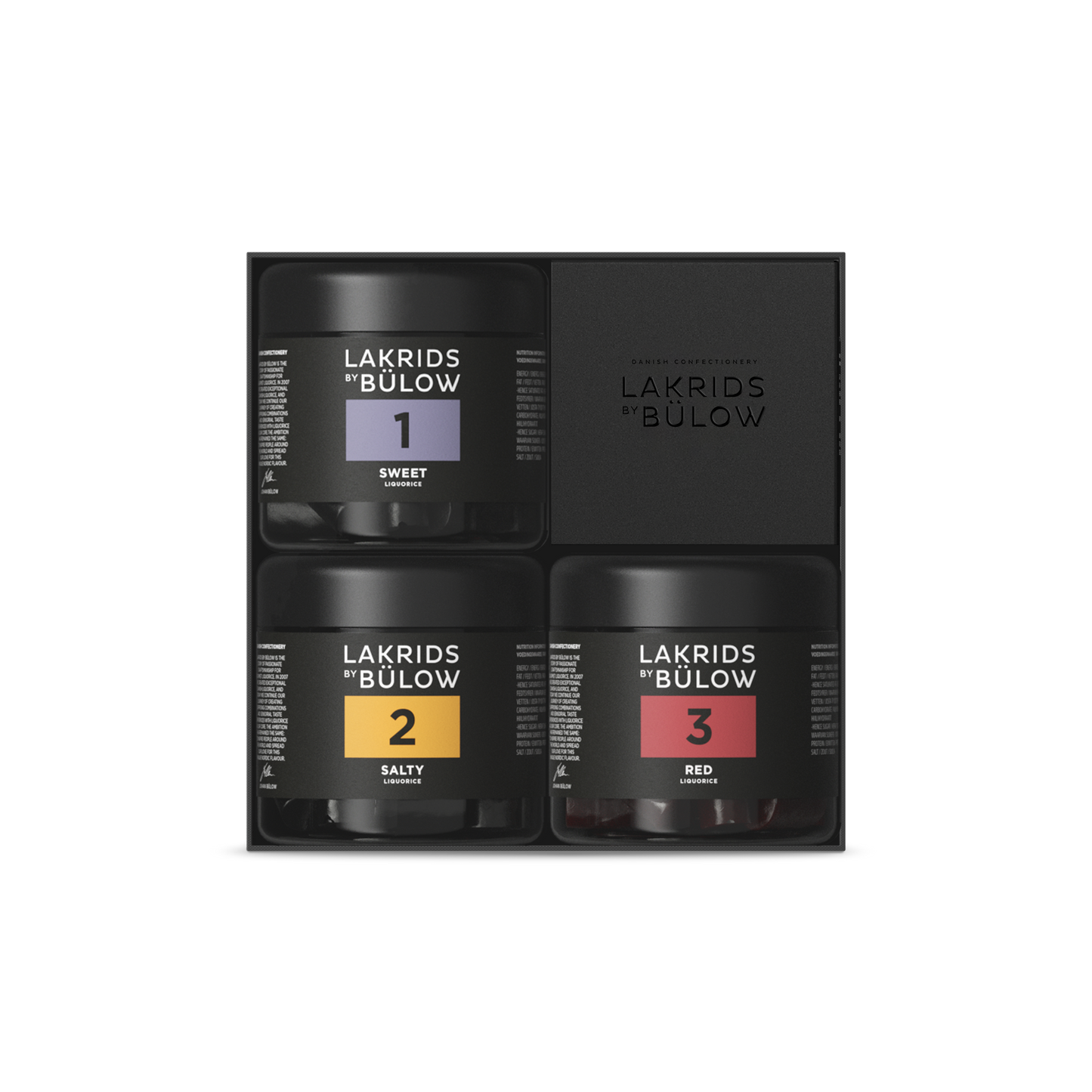Lakrids by Bülow Sweet Black Licorice - Small