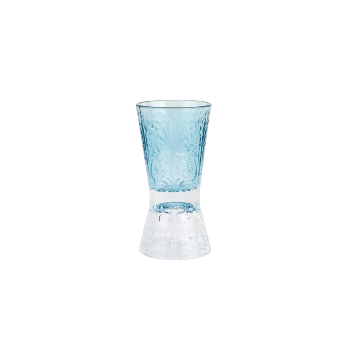 Vietri Barocco Light Blue Liquor Glass