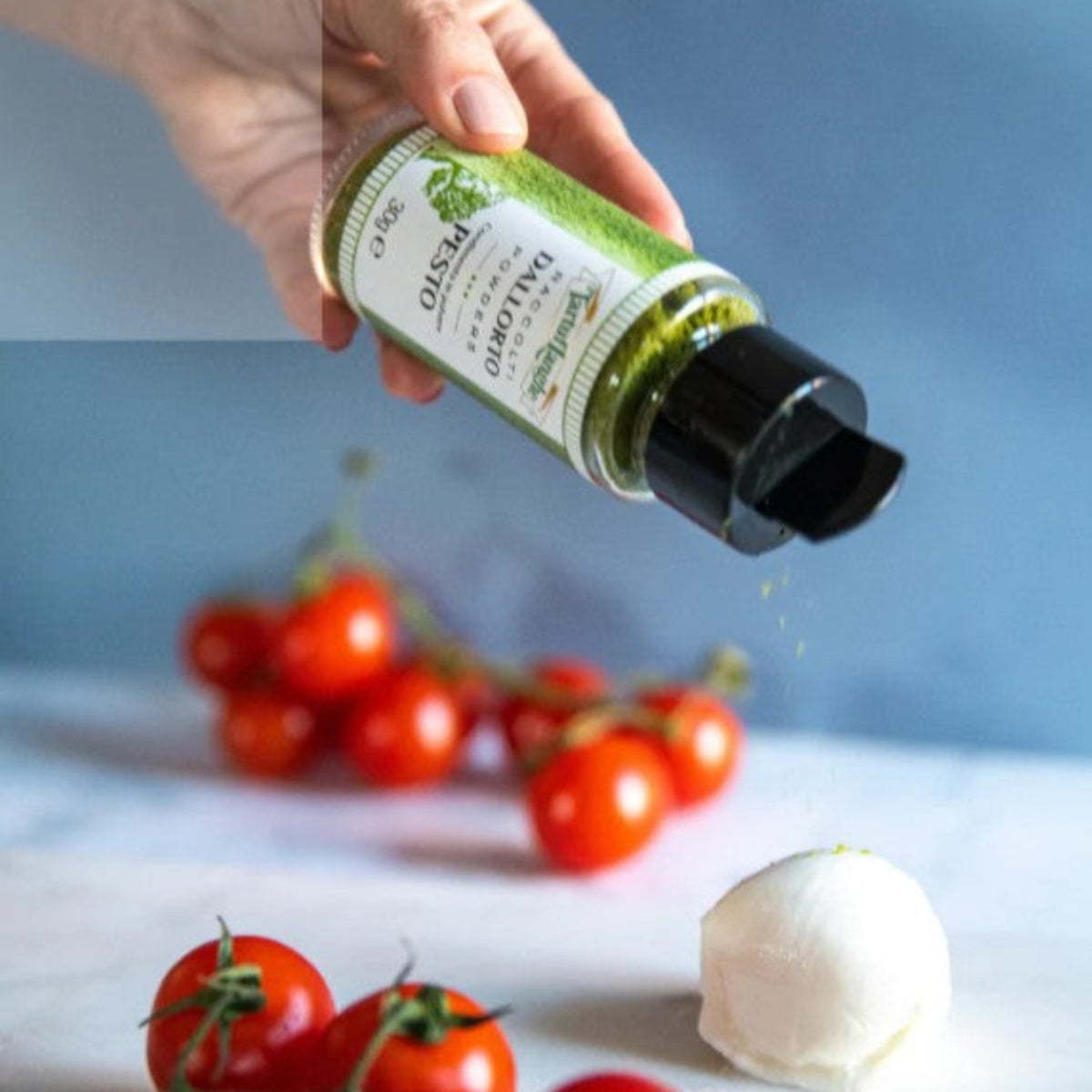 Basil Pesto Powder Seasoning By Tartuflanghe