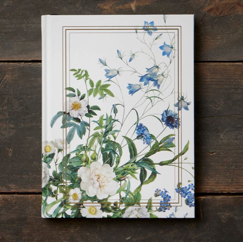 Koustrup & Co. Blue Flower Garden Notebook