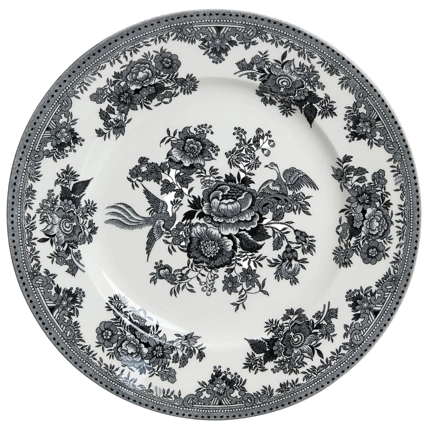 Burleigh Black Asiatic Pheasants Large Plate