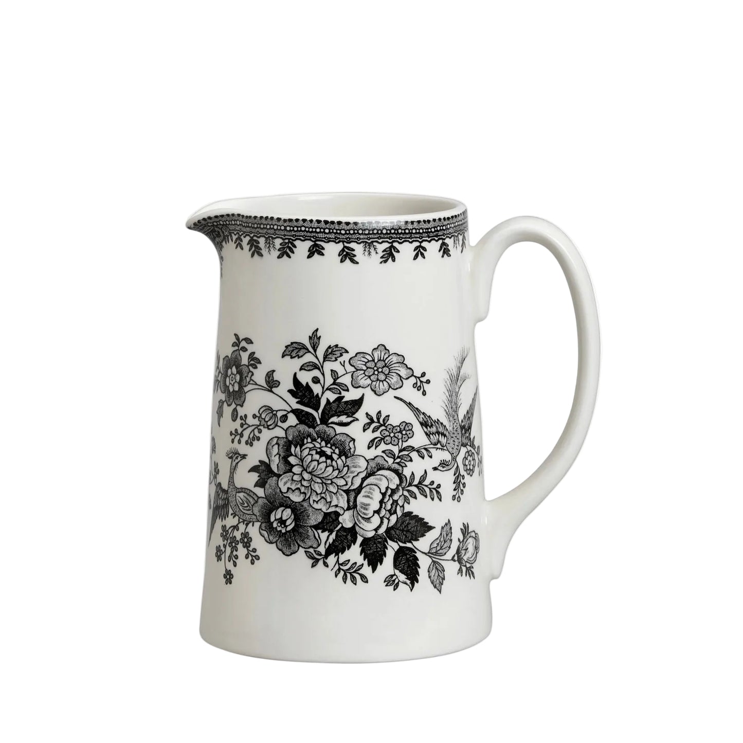 Burleigh Black Asiatic Pheasants Medium Tankard Jug