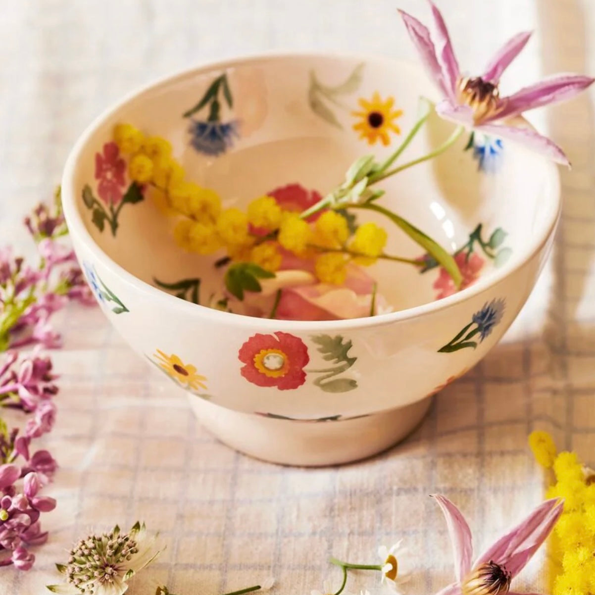 Emma Bridgewater Poppies & Pinks French Bowl