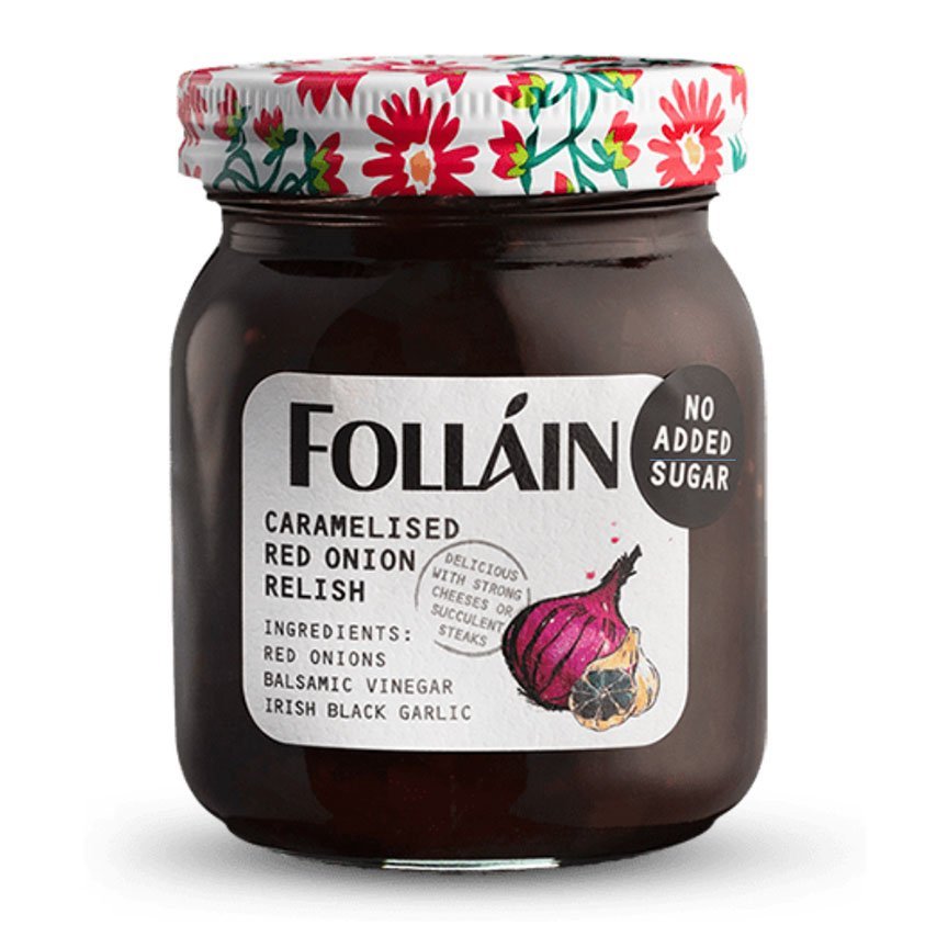 Follain Caramelised Onion with Black Garlic Relish