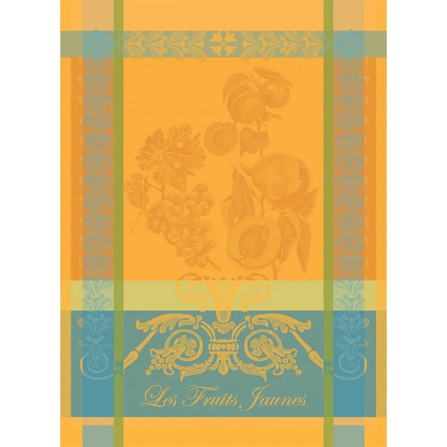 Garnier Thiebaut Les Fruits Jaunes Soleil Jacquard Kitchen Towel