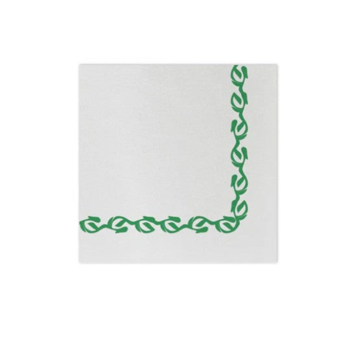 Vietri Papersoft Napkins Florentine Green Cocktail Napkins 20ct