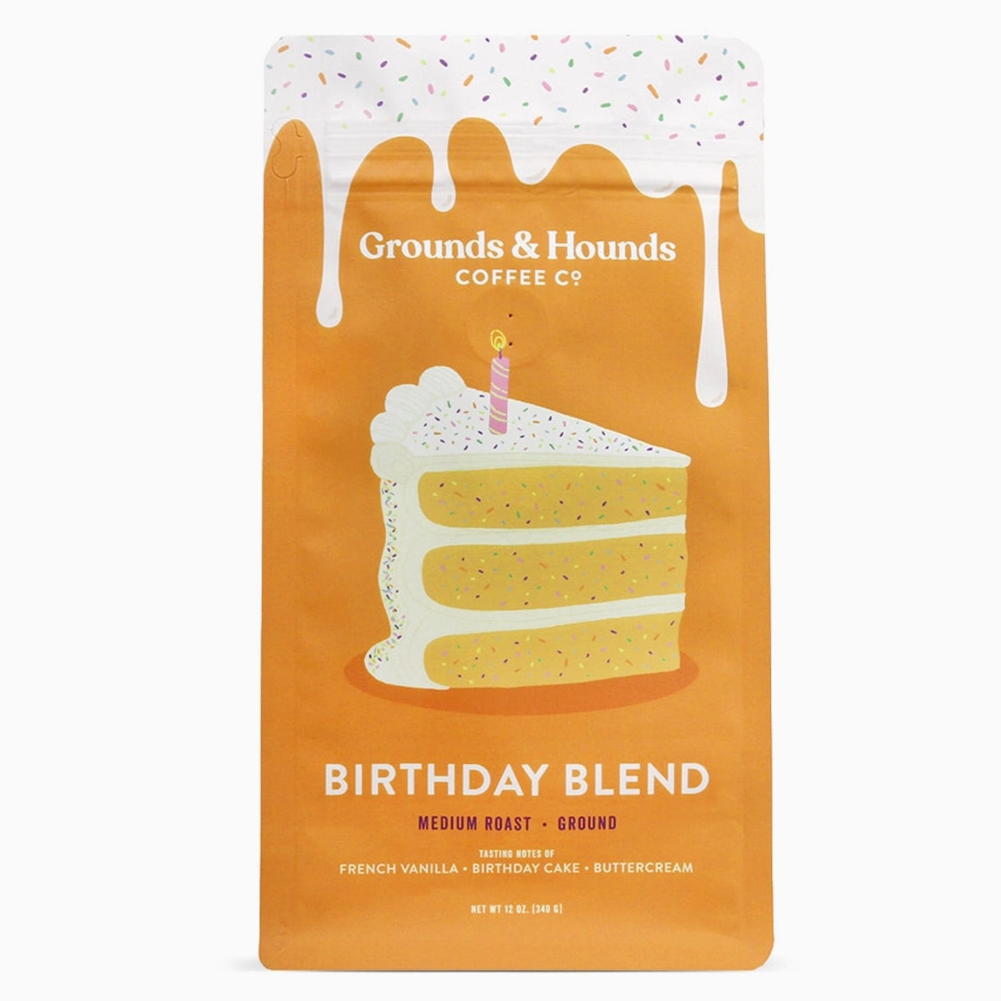 Grounds & Hounds Birthday Blend Coffee - Whole Bean