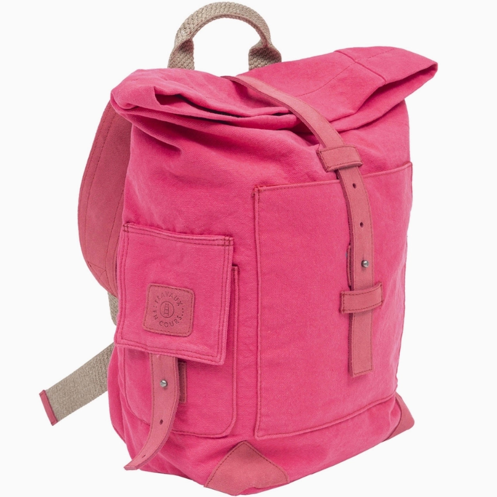 Travaux en Cours Hot Pink Small City Backpack – Ann Marie's