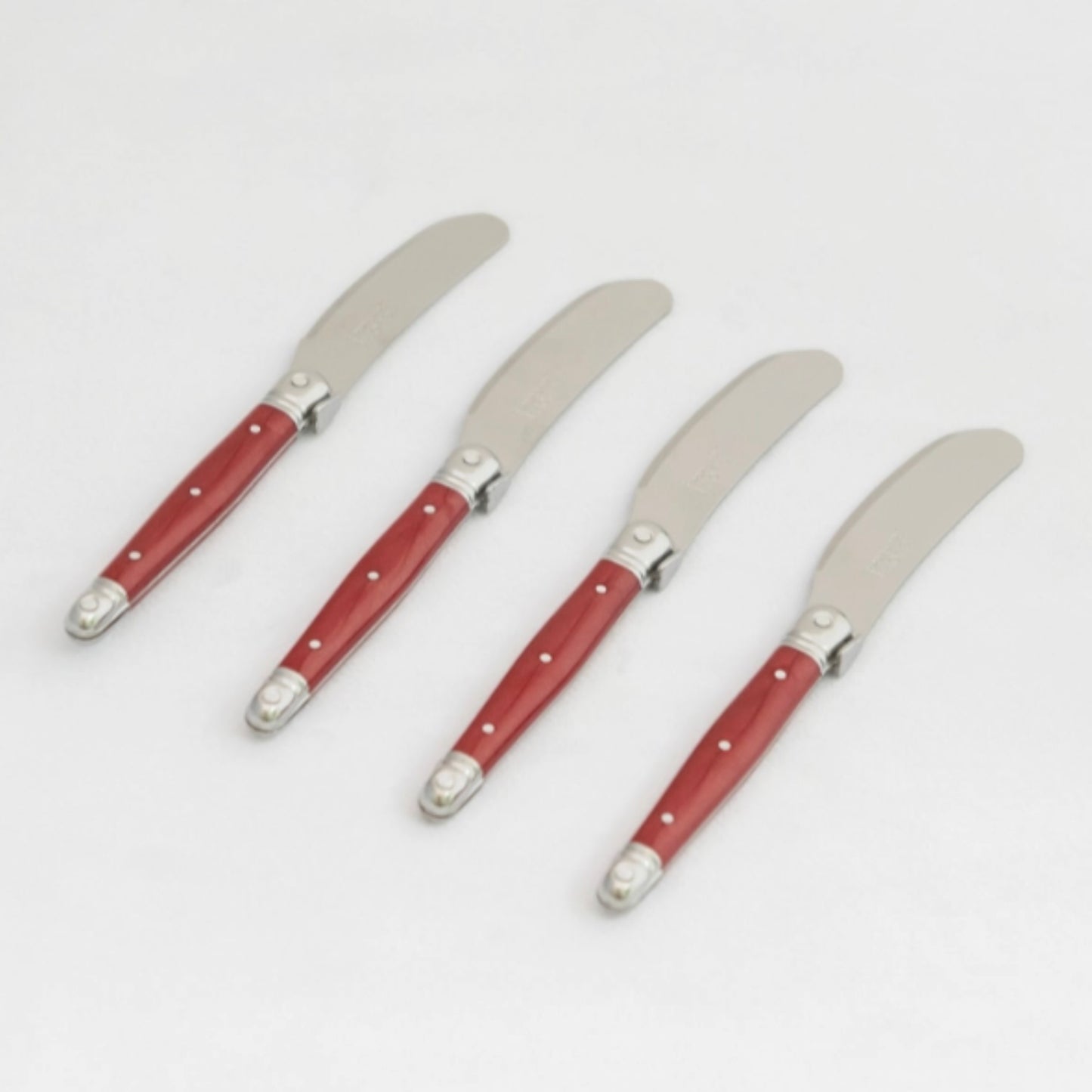 Jean Dubost 4 Spreaders Red in A Tray