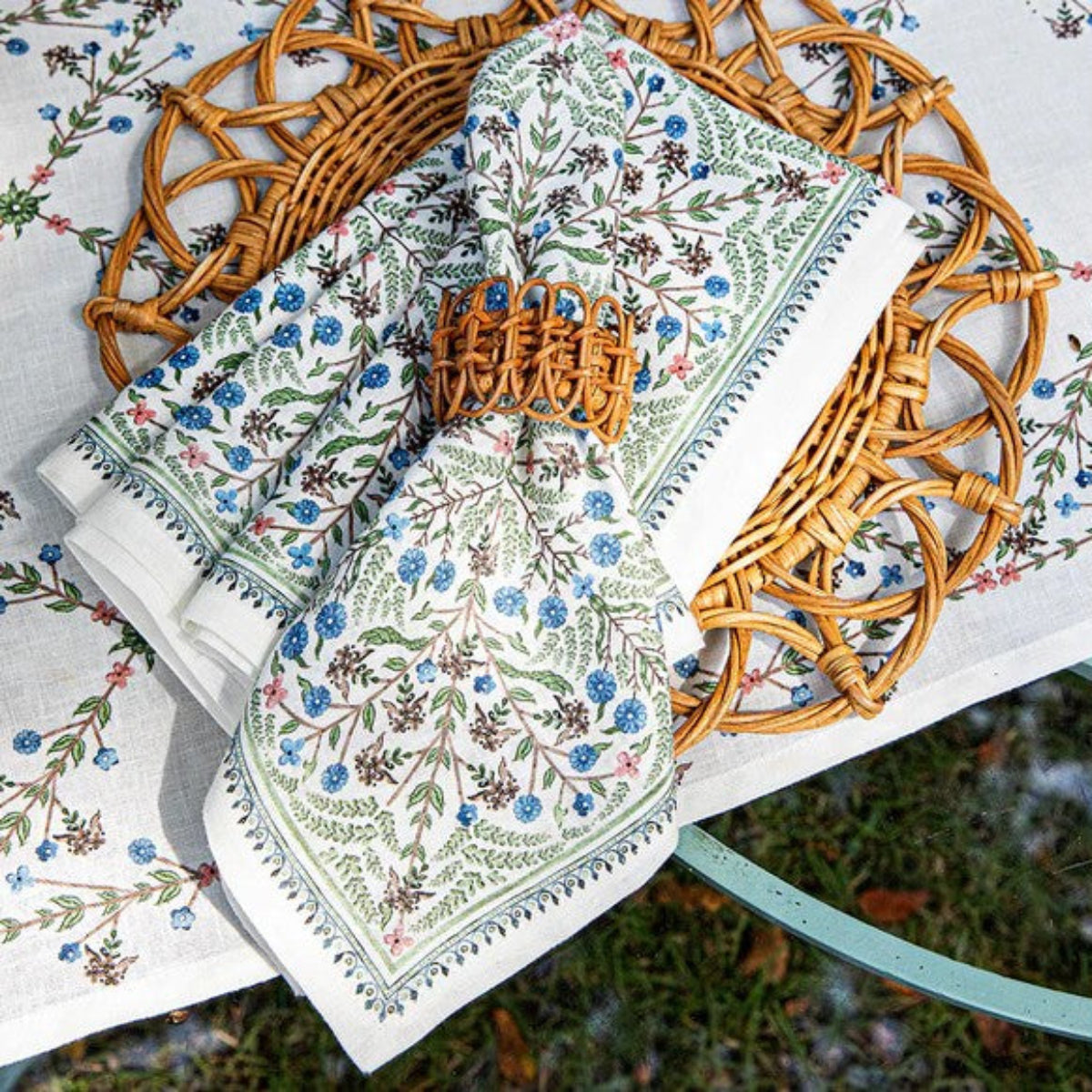 Juliska Villa Seville Napkin Set/4 - Chambray