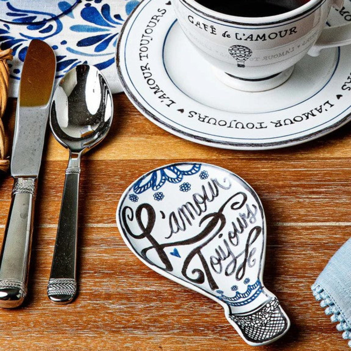 Juliska L'Amour Toujours 6" Hot Air Balloon Tray