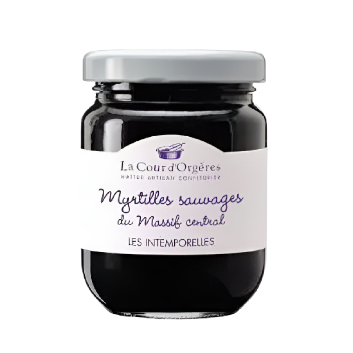 La Cour d'Orgères Wild Blueberry Jam from the Massif Central