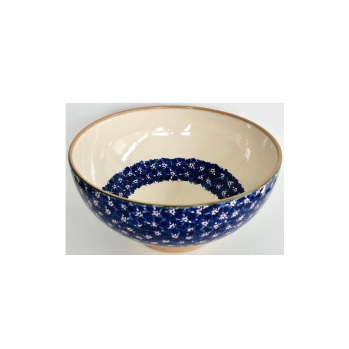 Nicholas Mosse Lawn Dark Blue Vegetable Bowl