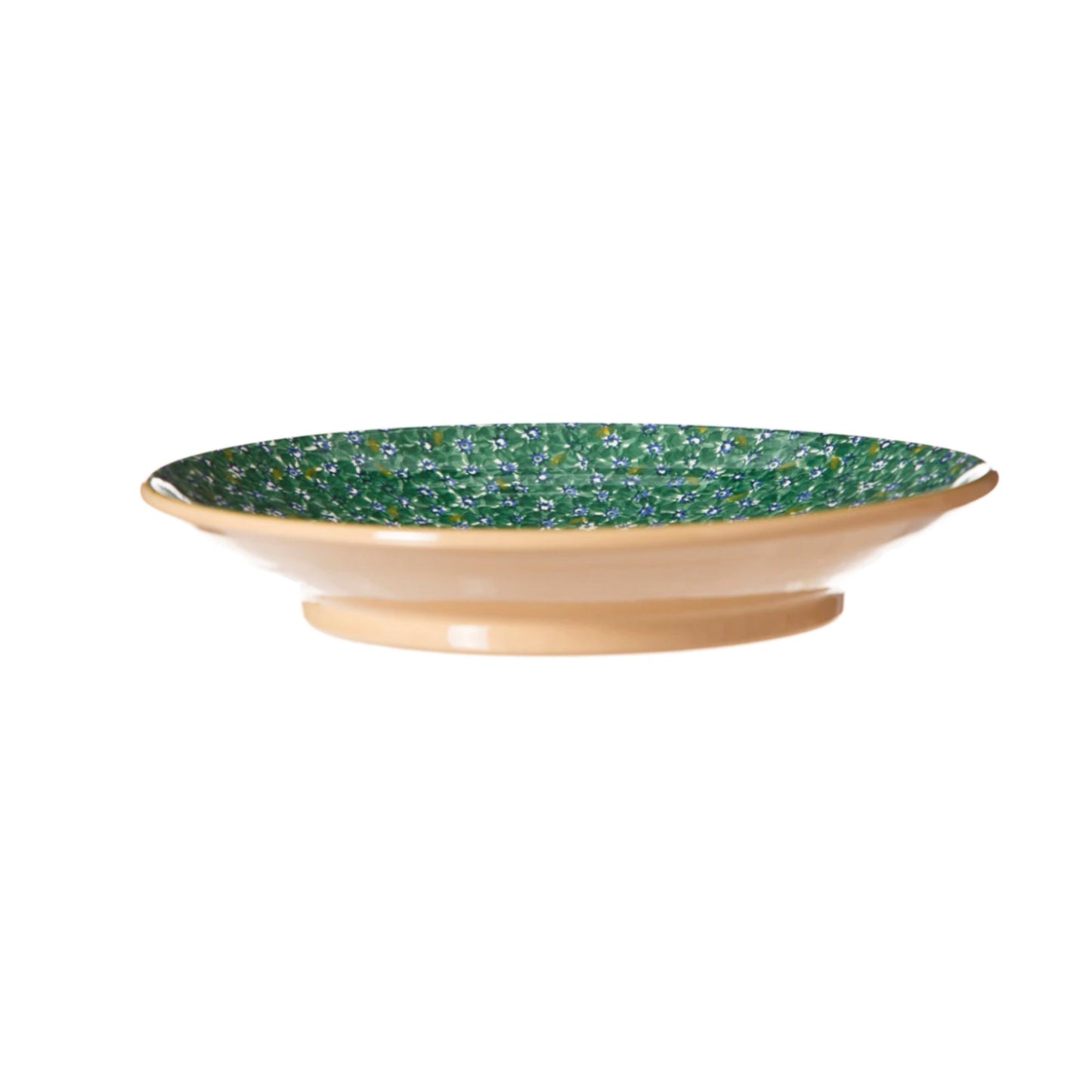 Nicholas Mosse Lawn Green Shallow Dish - Retired
