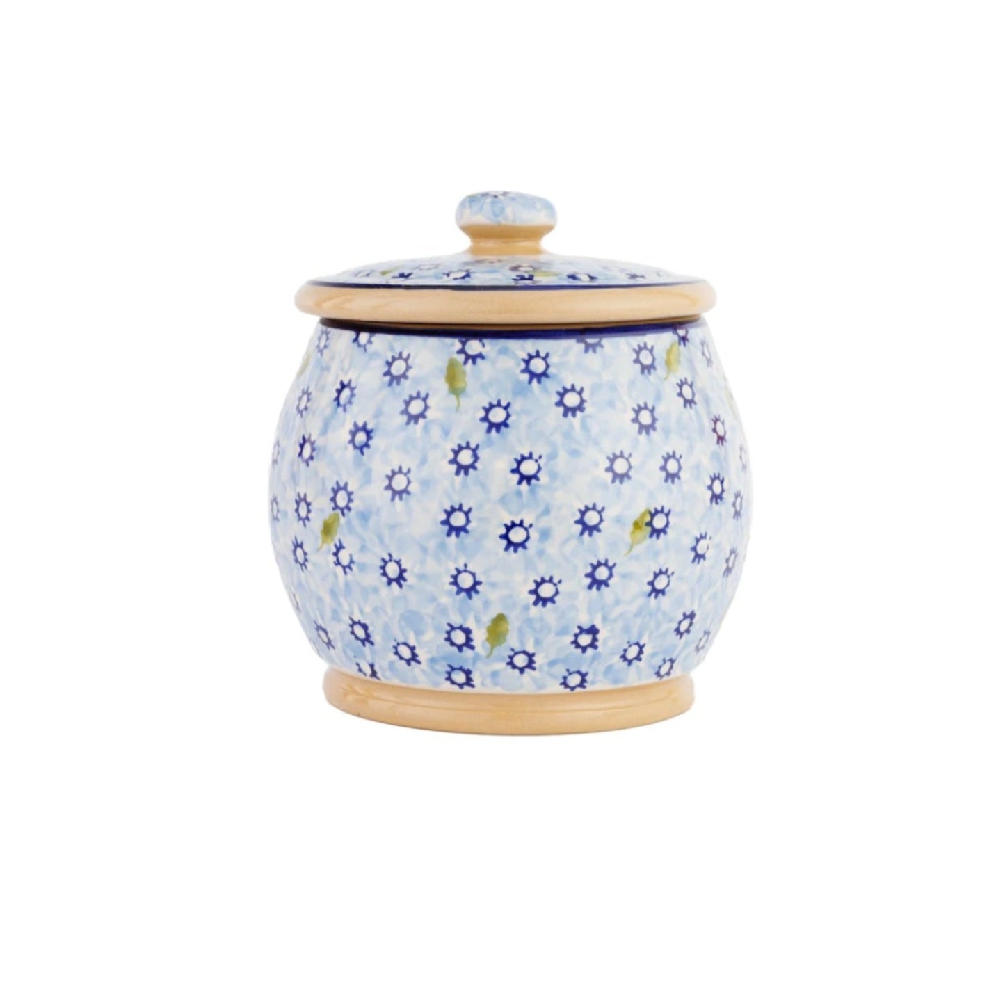 Nicholas Mosse Lawn Light Blue Small Round Jar