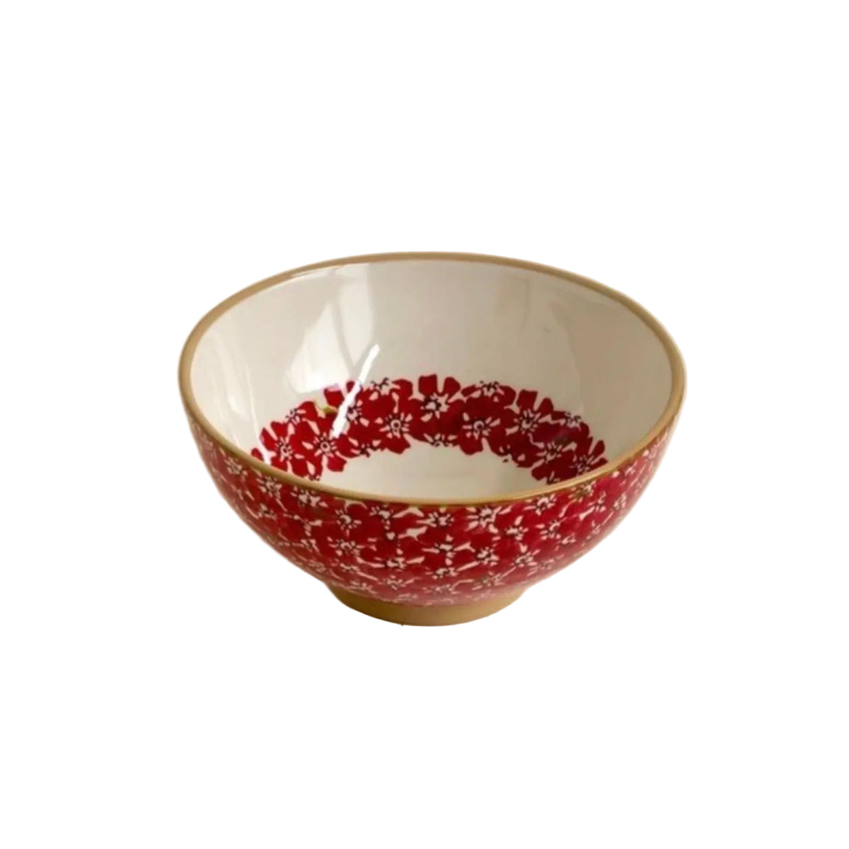 Nicholas Mosse Lawn Red Vegetable Bowl