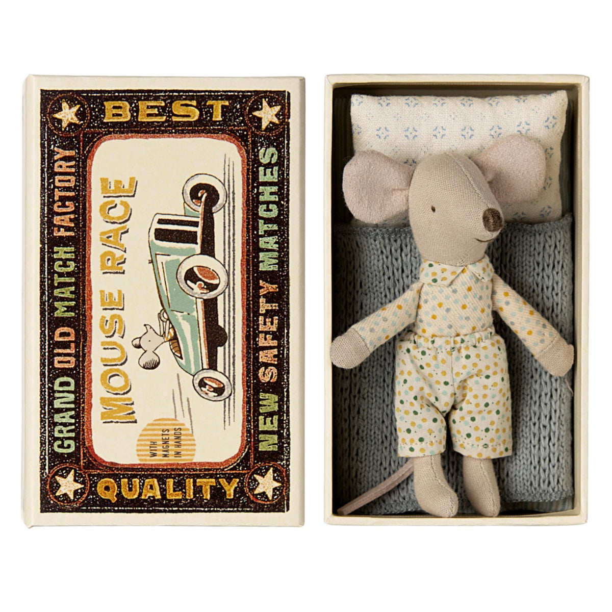 Maileg Little Brother Mouse in Box