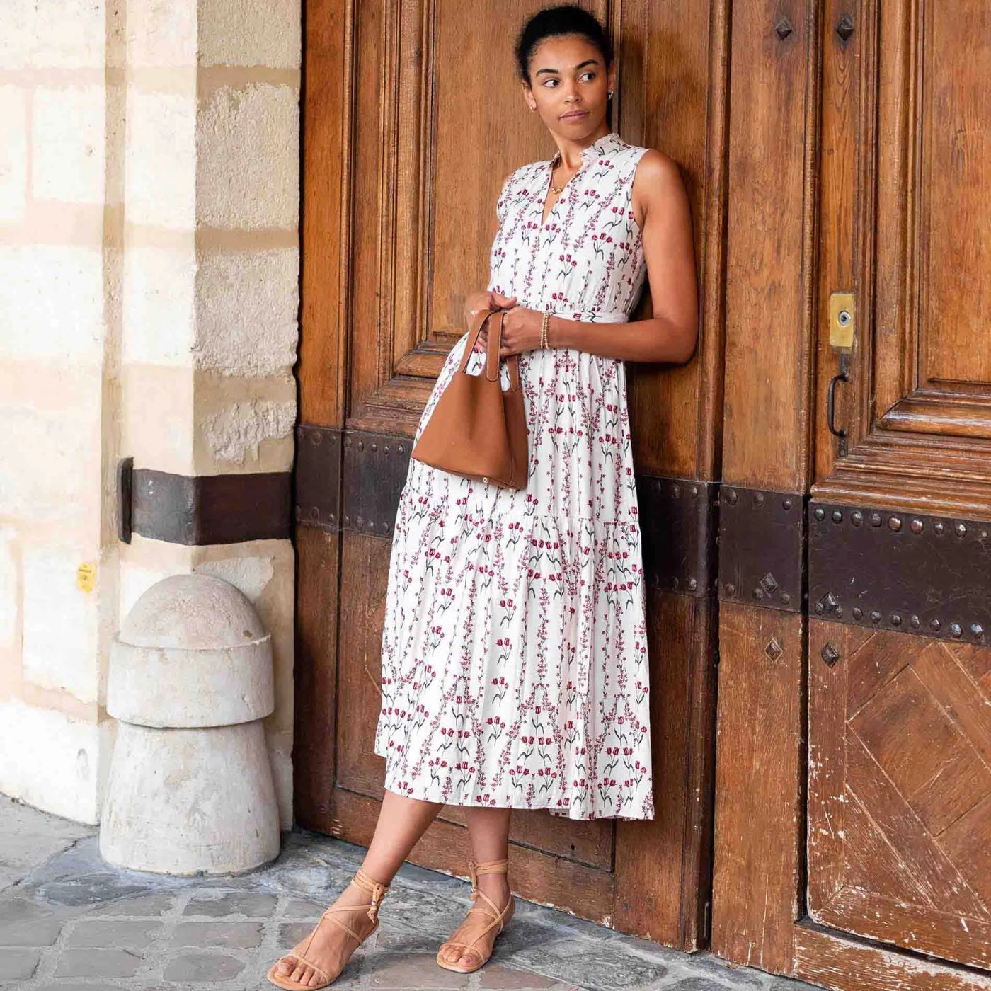 Mersea Tropez Tiered Maxi Dress
