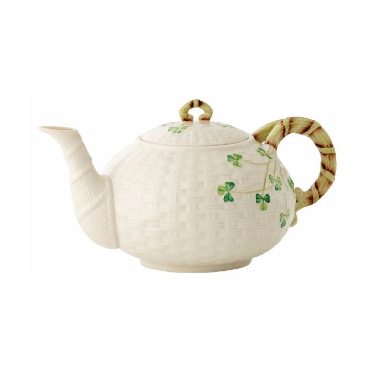 Belleek Classic Shamrock Teapot