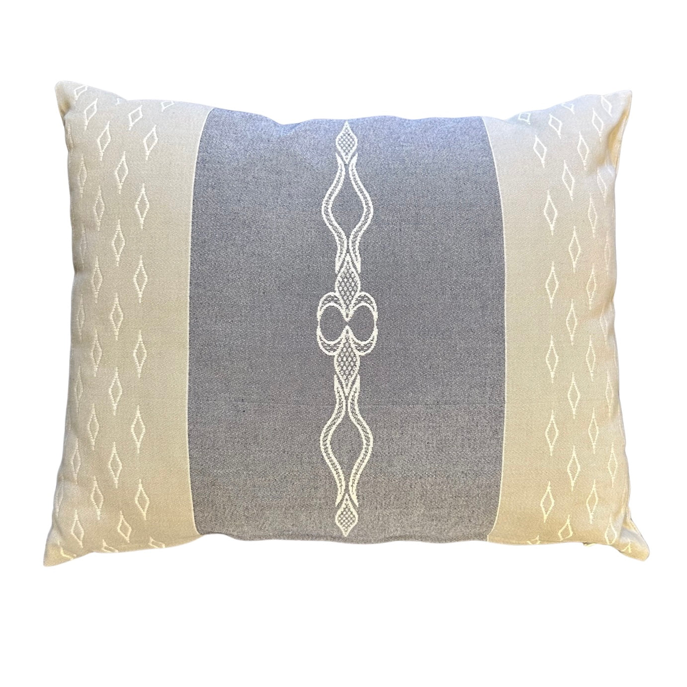 Tessitura Pardi Blue-Grey Italian Throw Pillow