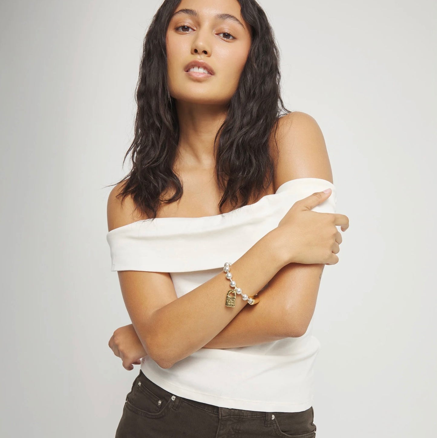 UNOde50 Beat Gold & Silver Bracelet