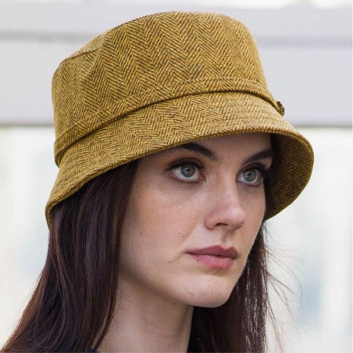 Emily Ladies Hat -Mustard Yellow