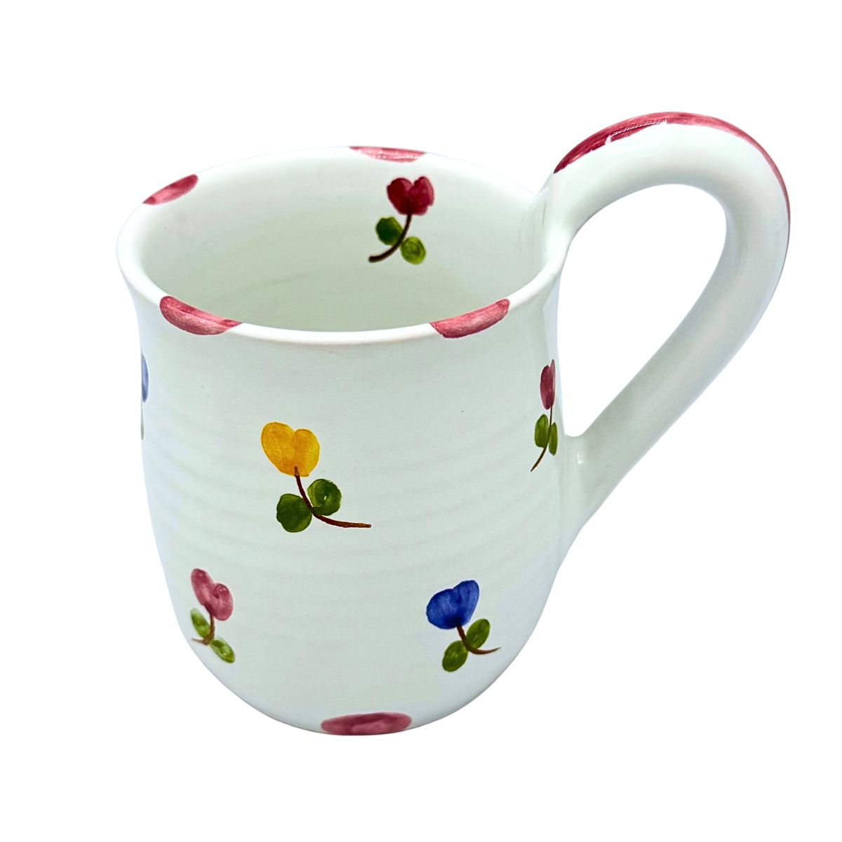 Faienceries D'Art de Malicorne Mille Fleurs 8oz Mug - Retired