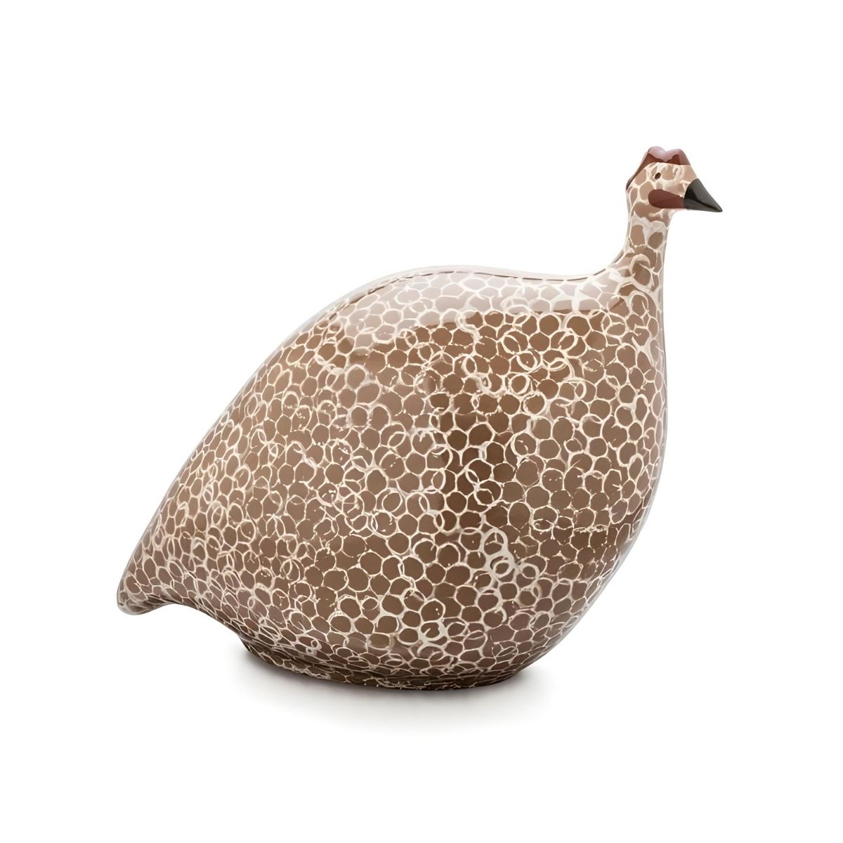 Les Ceramiques de Lussan Guinea Brown Spotted White