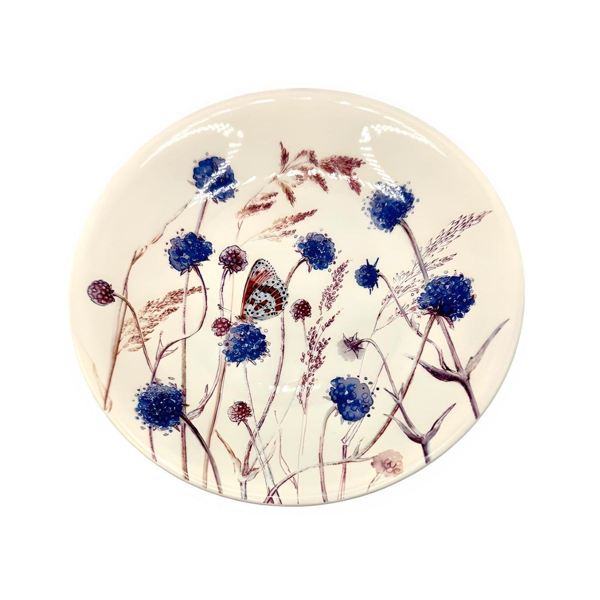 Gien Azure Lunch Plate Set of 4 - Retired