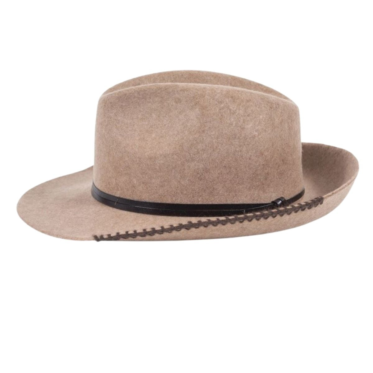 Travaux en Cours Felt Hat - Cappuccino