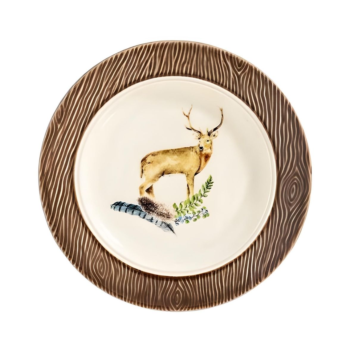 Juliska Forest Walk Stag Cocktail/Side Plate