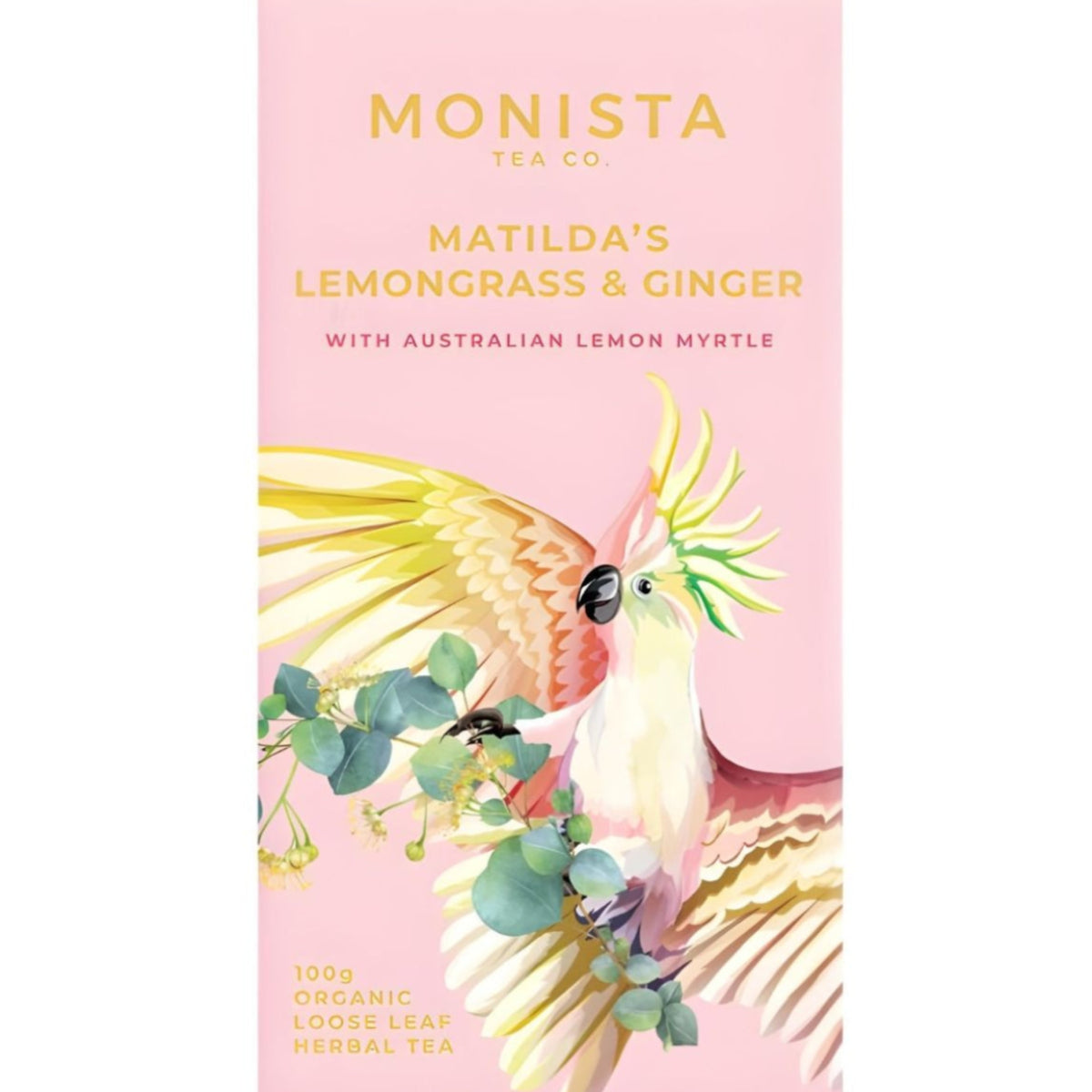 Monista Tea Co. Matilda's Lemongrass & Ginger Loose Tea - Refill Box