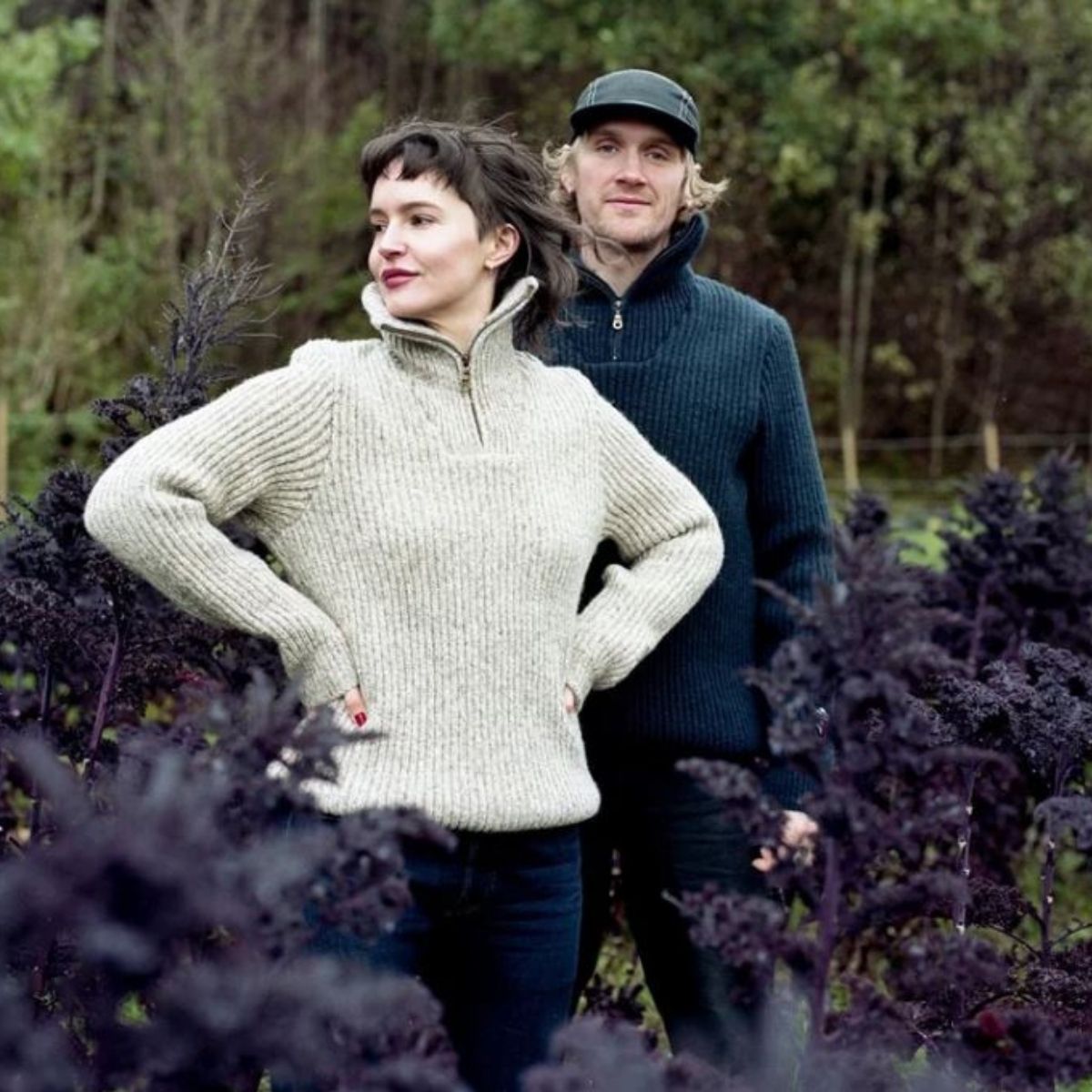 Norlender Unisex Fitjar Wool Sweater - Light Grey