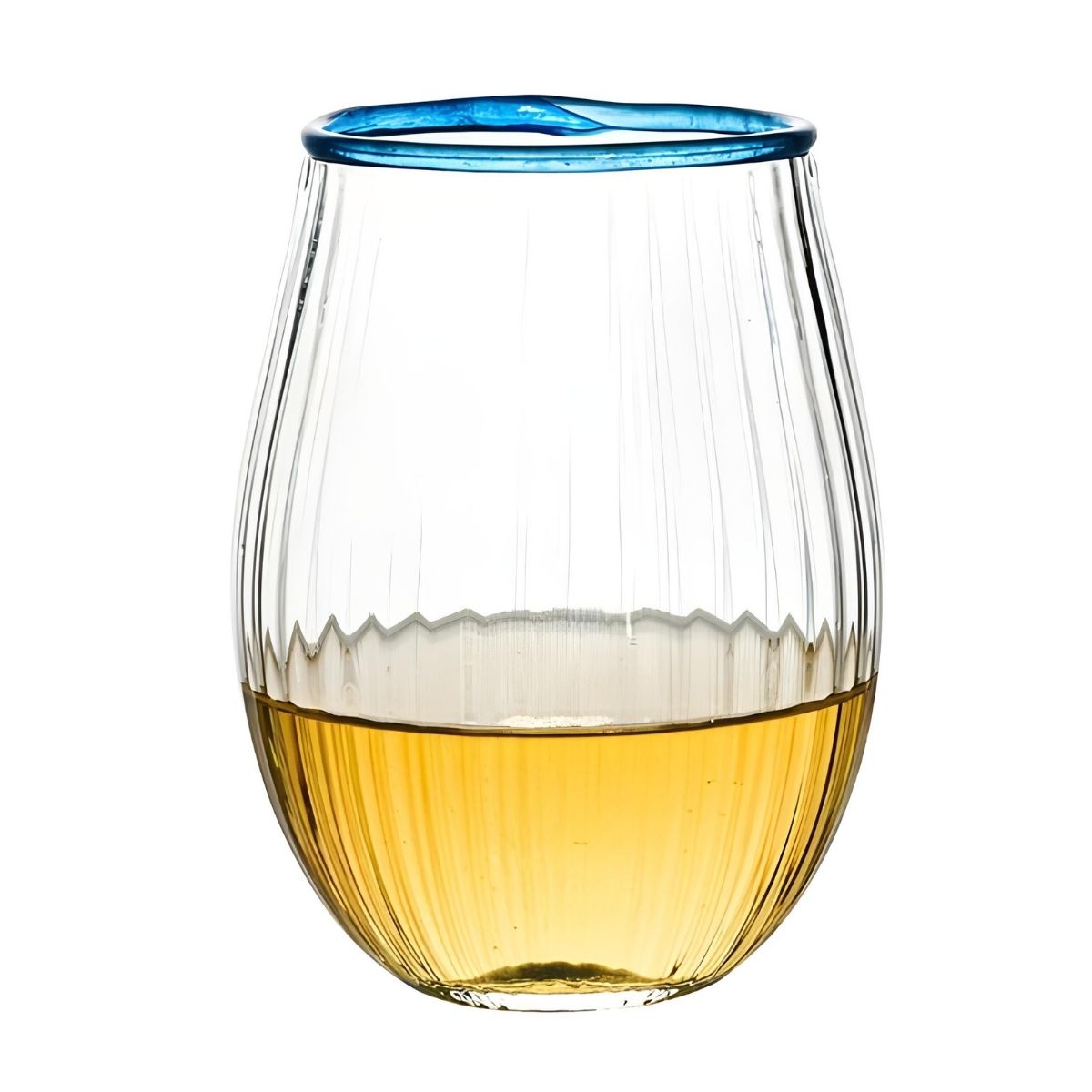Juliska Nell Stemless Wine Glass - Chambray