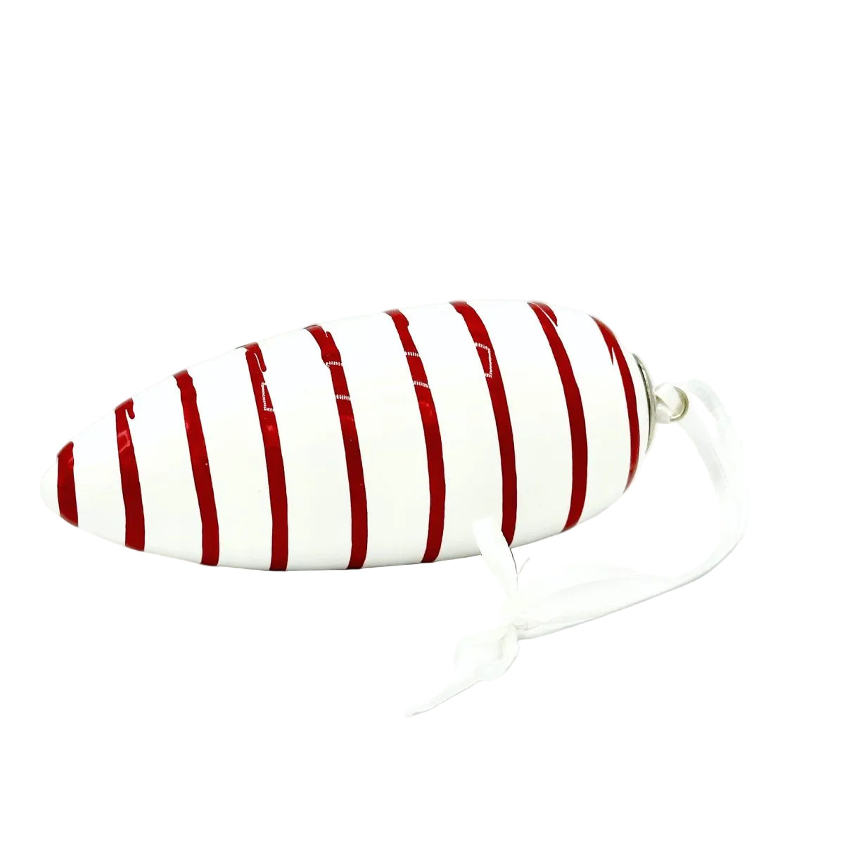 Gmundner Keramik Dizzy Red Ornament Pinecone - Retired