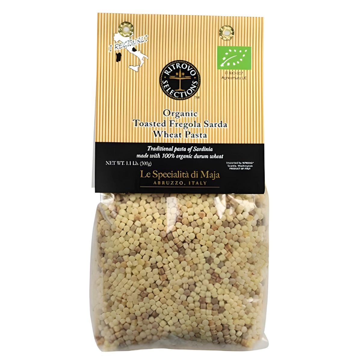 Organic Toasted Fregola Sarda Wheat Pasta