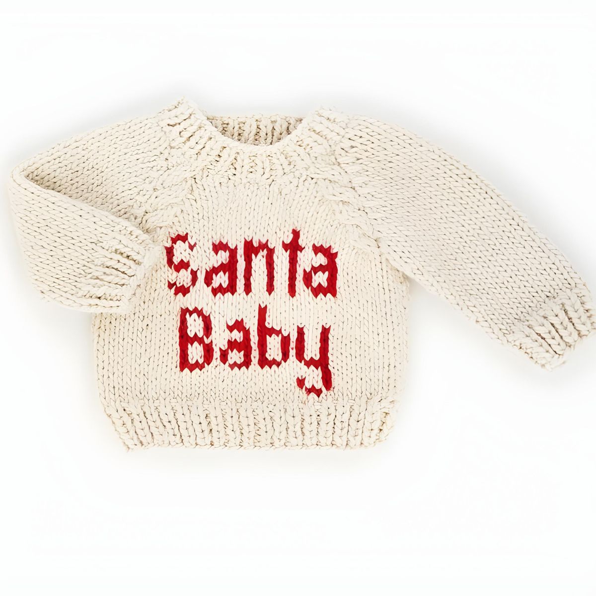 Huggalugs Santa Baby Baby Sweater