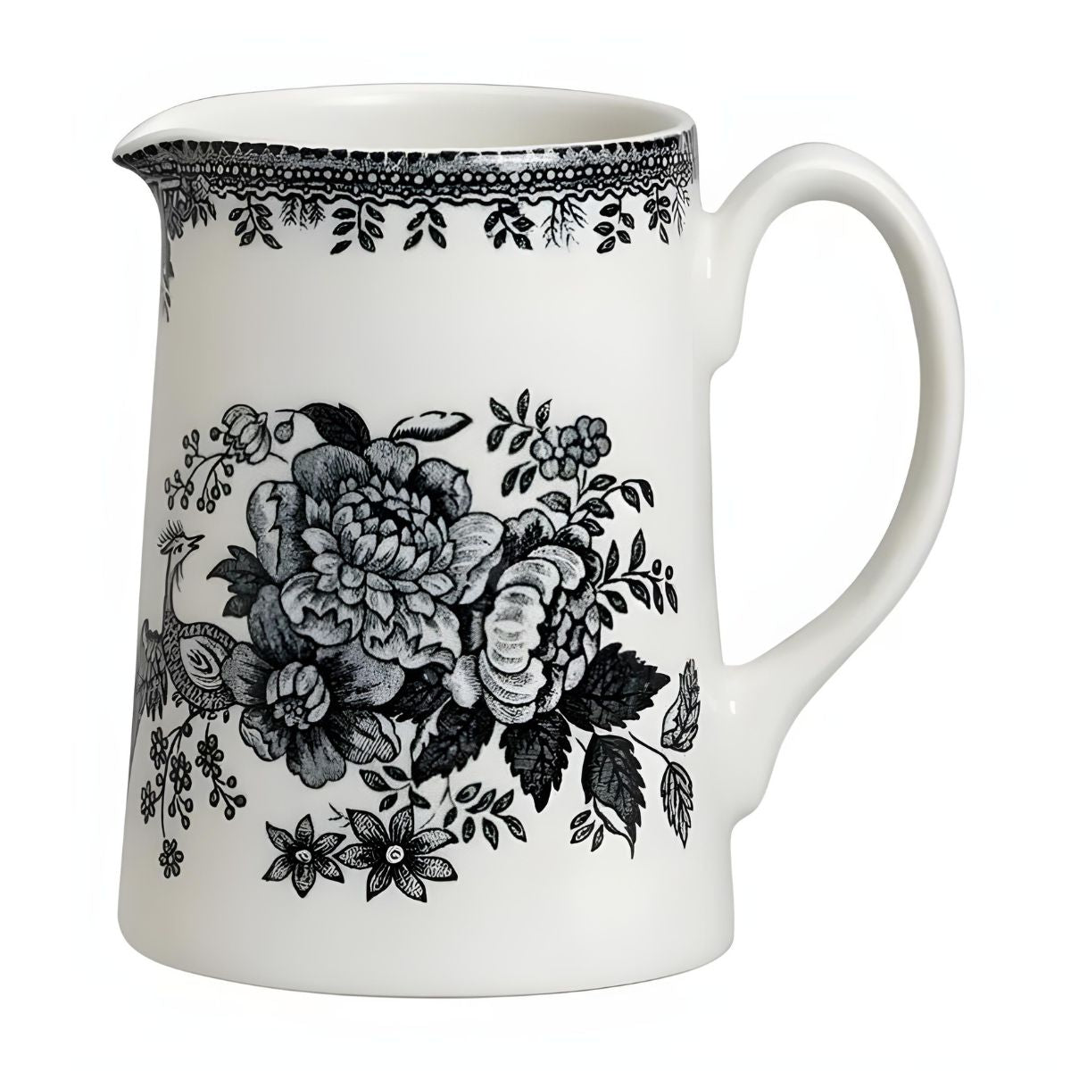 Burleigh Black Asiatic Pheasants Small Tankard Jug