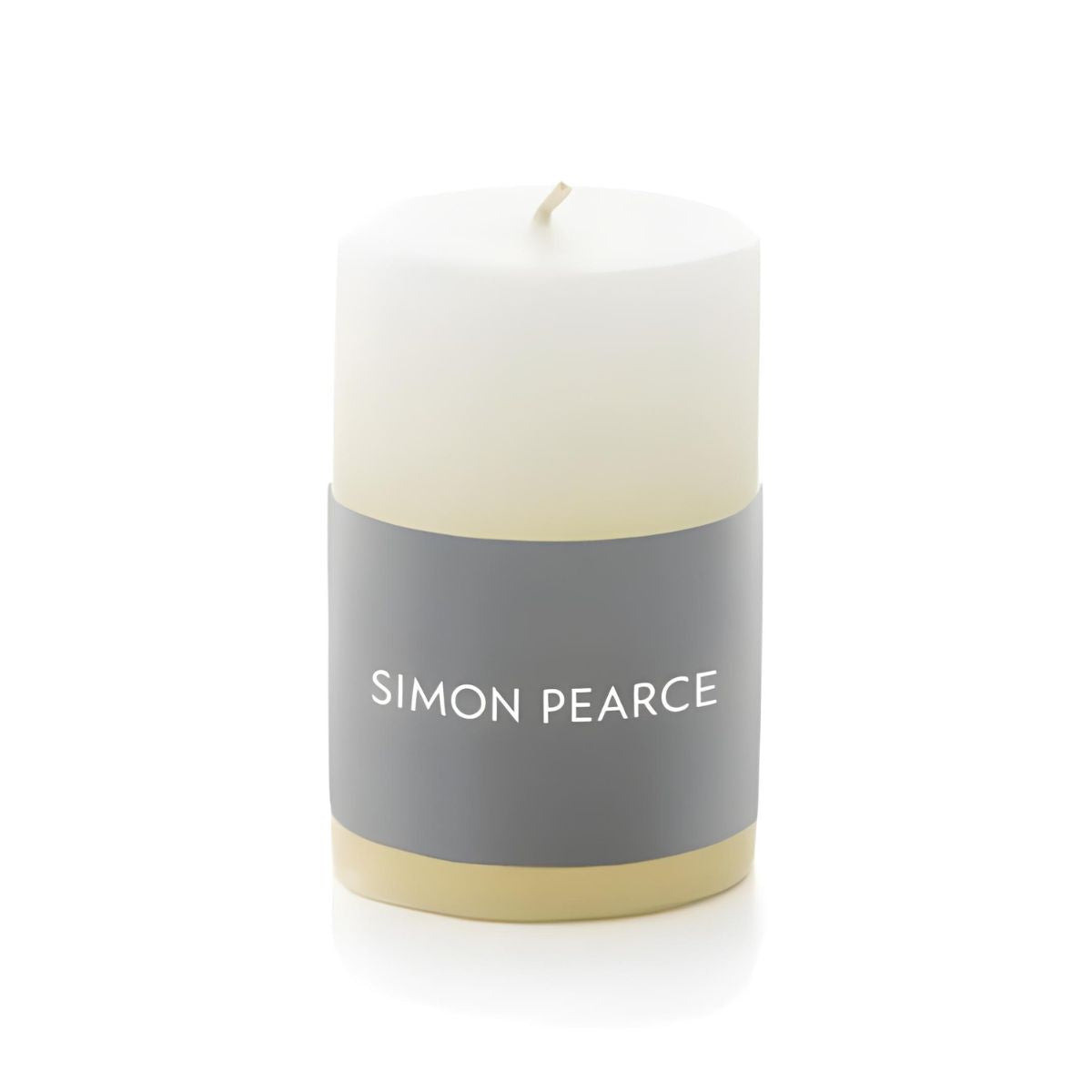 Simon Pearce Candle Pillar 3x6 Ivory