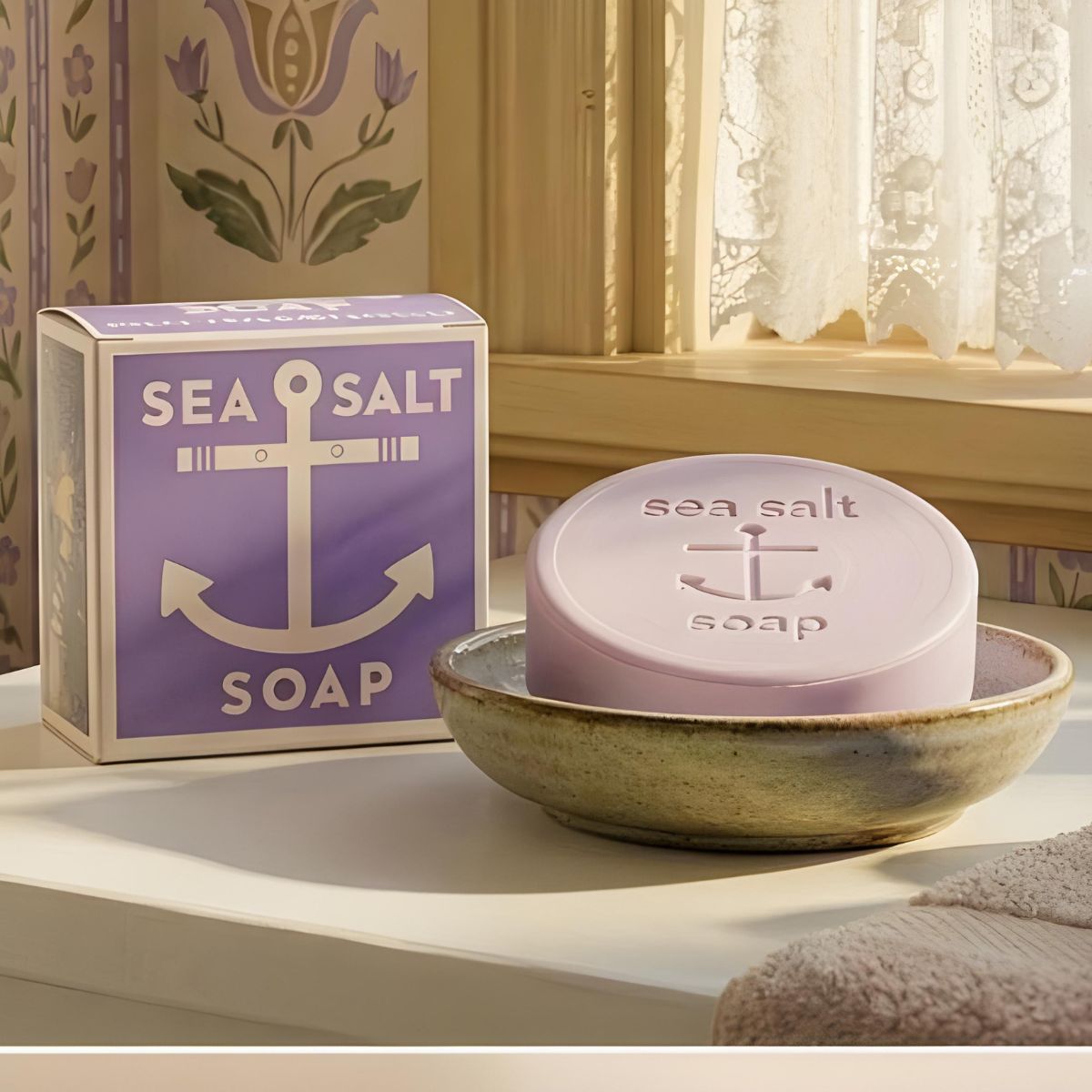 Swedish Dream Sea Salt Lavender Bar Soap
