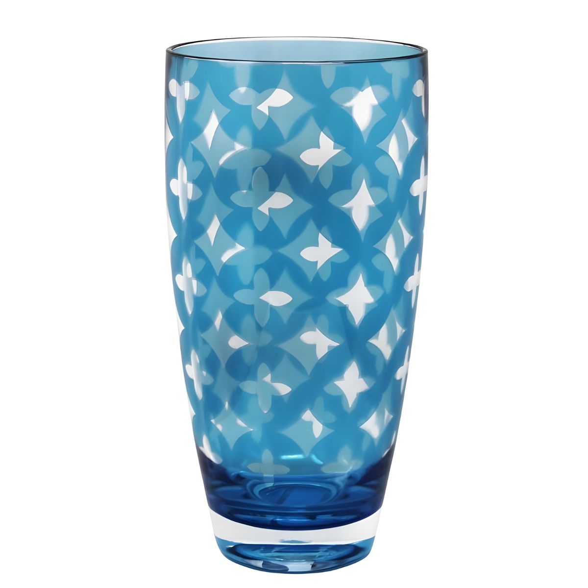 Le Cadeaux Large Palazzio Teal Acrylic Tumbler Single