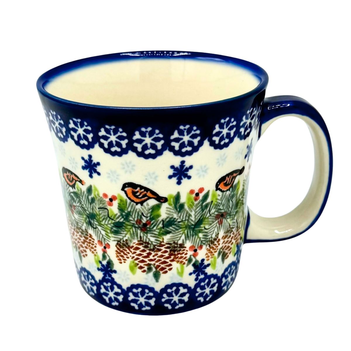 Polish Pottery Holiday Mug