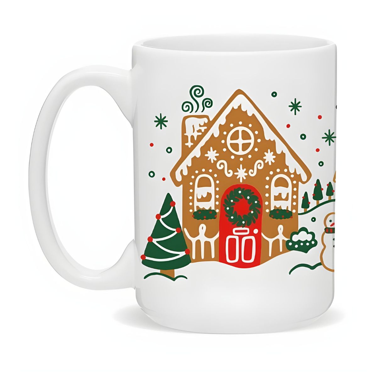 Grounds & Hounds Gingerbread Holiday Mug