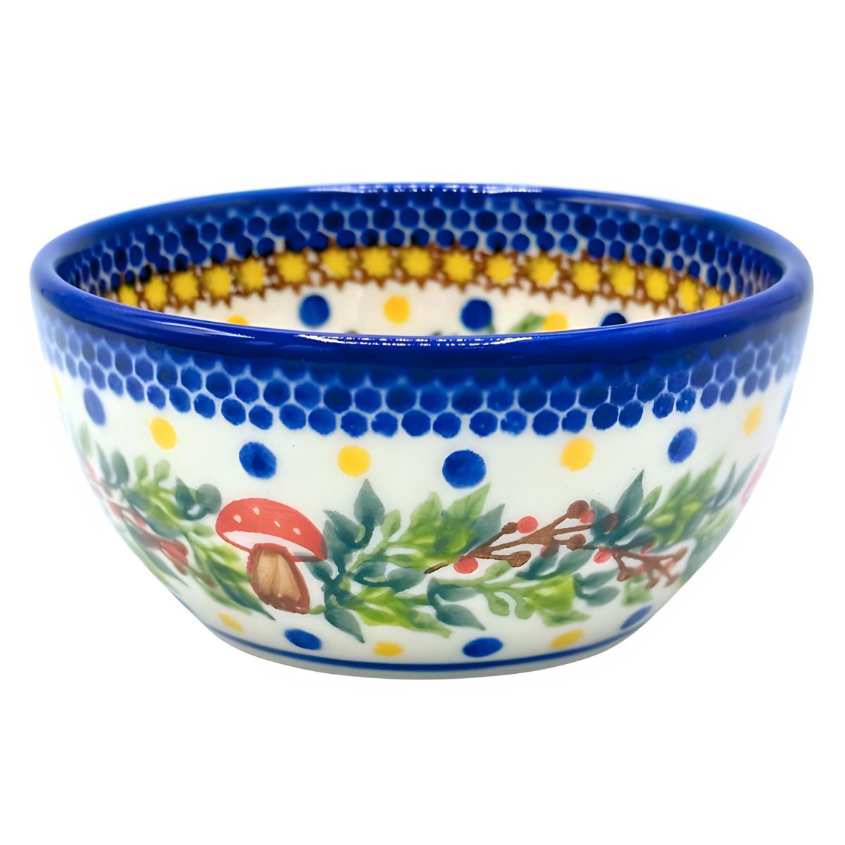 Polish Pottery Festive Fall Bowl